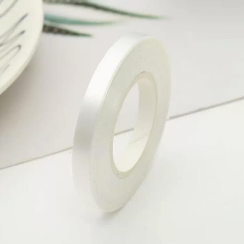 5mm*10m White Curling Ribbon