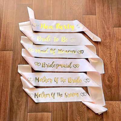 bridesmaid sashes australia