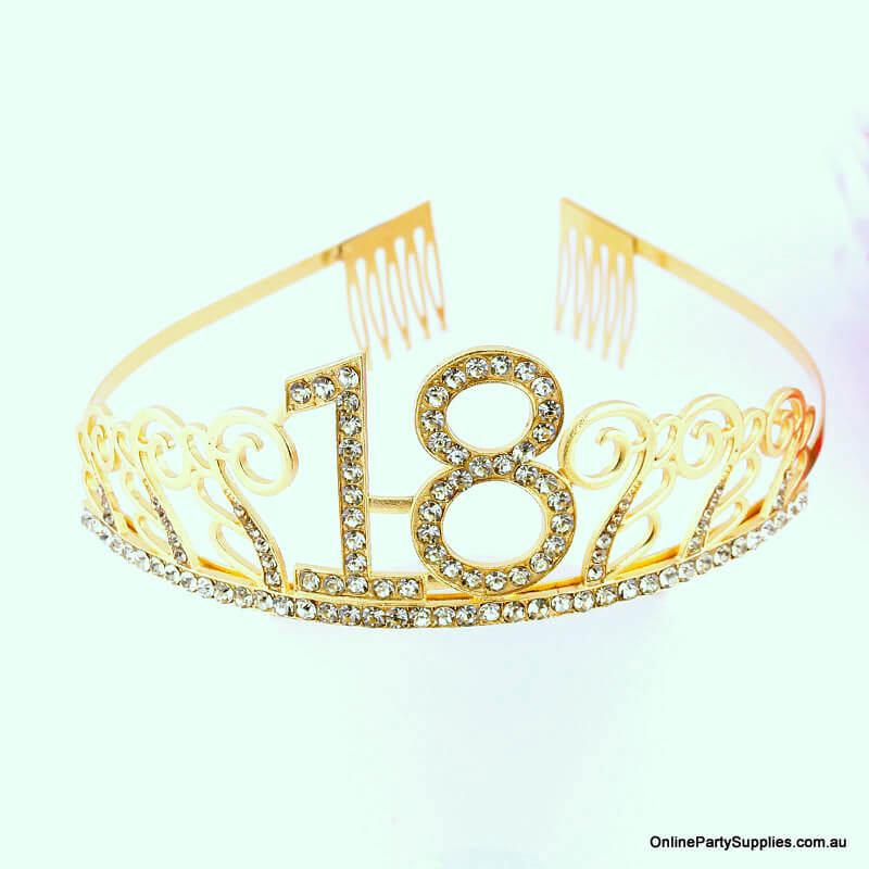 18th birthday crown