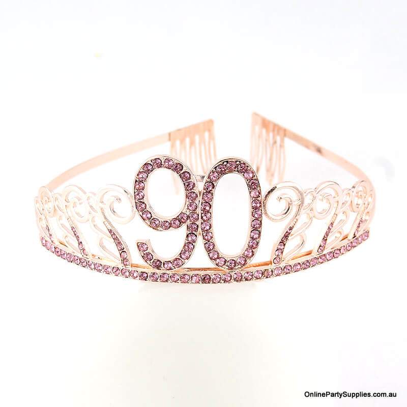 90th birthday tiara