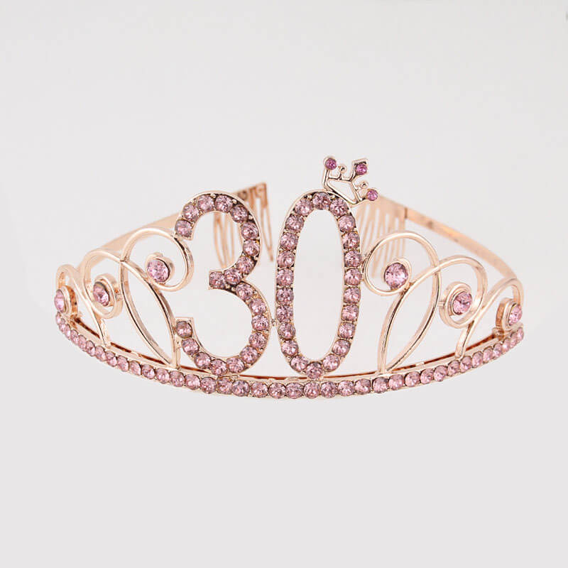 30th birthday crown