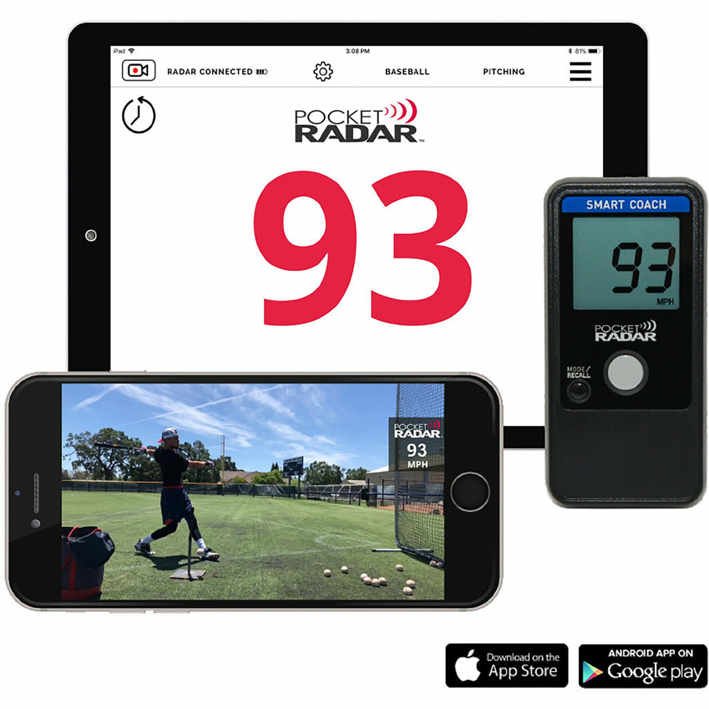 Pocket Radar Smart Coach Radar App System - Cricket World Moorabbin