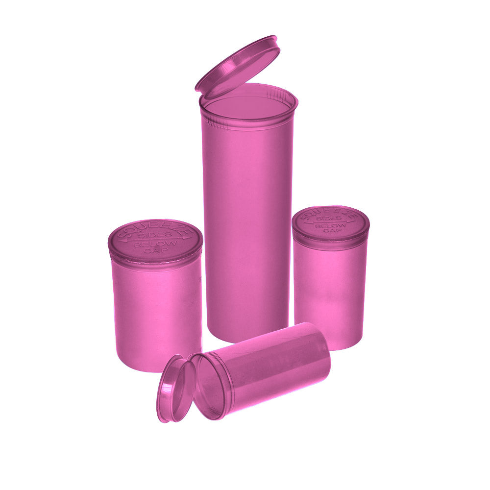 PHILIPS RX® 13 Dram Translucent Violet Pop Top Containers: Child Proof