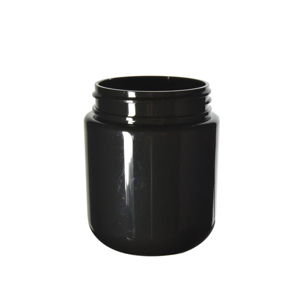 5 Oz Child-Resistant “Flat Lid” Jar with Black Lid