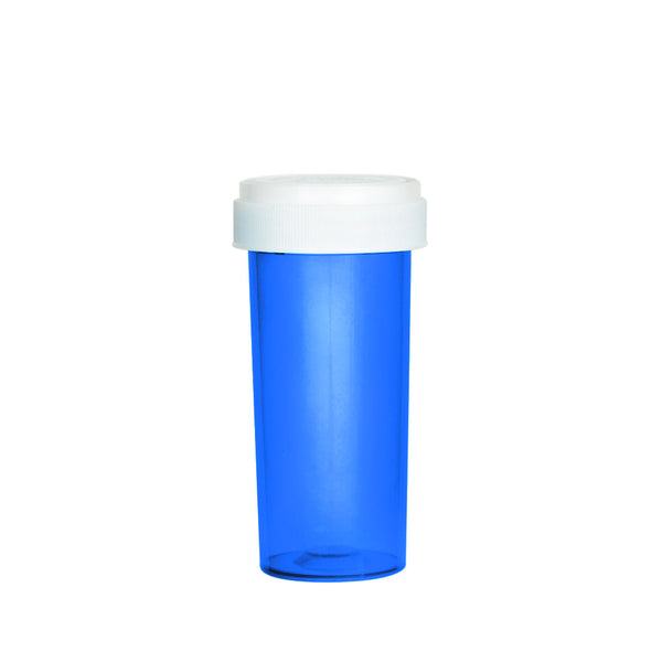 Economy Reversible Cap Plastic Vials