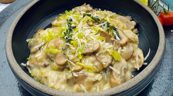 Neal's Yard Dairy Mushroom and Tunworth Risotto