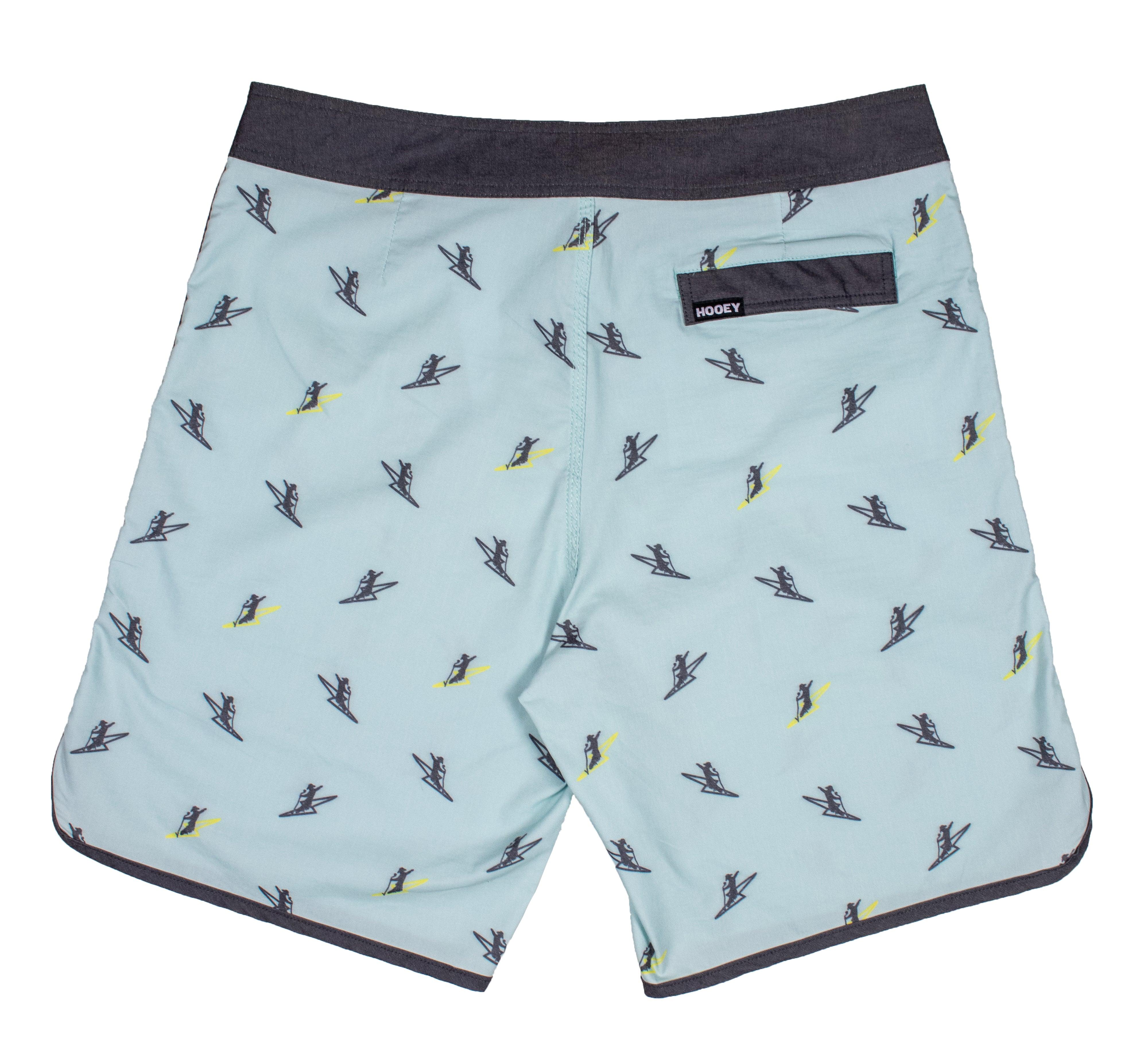 The Shaka Turquoise Board Shorts | Hooey Men's Swimwear