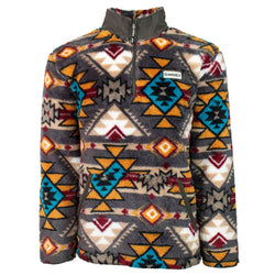 aztec design pullover