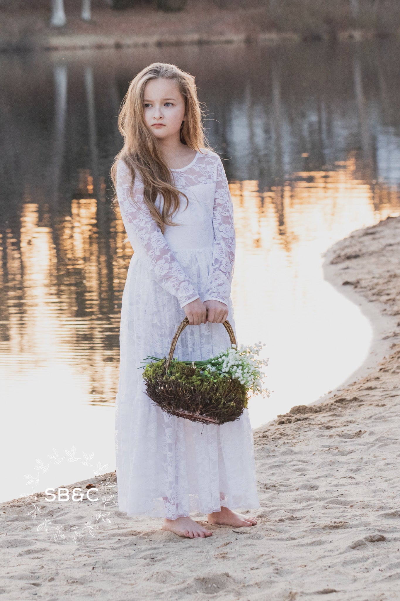 casual flower girl dress