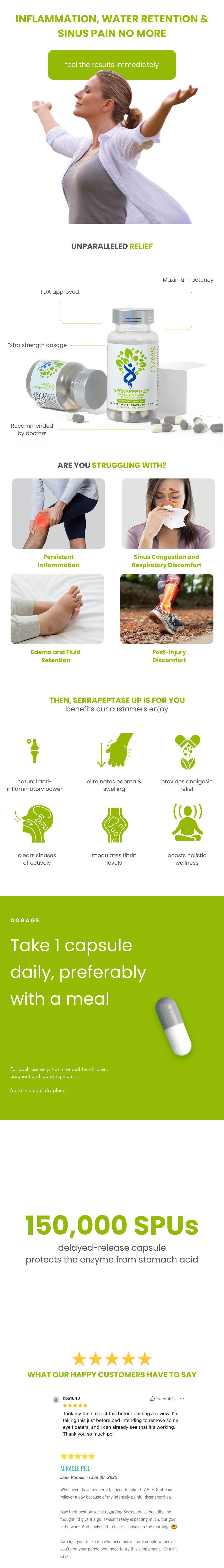 sozo-serrapeptase