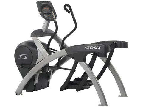 Christopeit Sport Crosstrainer Walker Plata - Bicicleta elíptica Plegable -  hasta 100 kg - Pantalla LCD