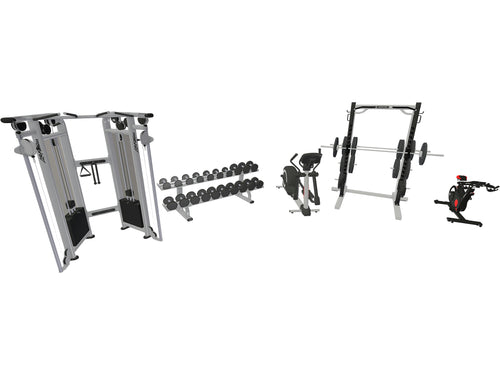 Complete Home Garage Gym Equipment Packages