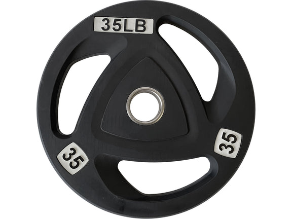 Sportgear 35 LB Urethane Olympic Grip Plate with 2-Inch Bore
