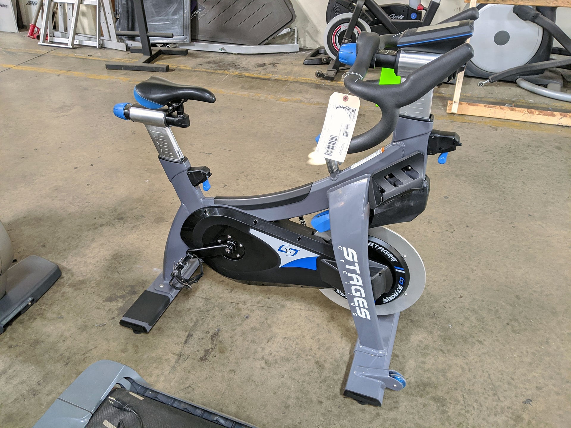 stages spin bike used