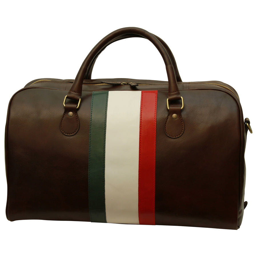 Mens Leather Travel Bag | Duffle Bag - Old Angler Italian Leather - Australia & New Zealand