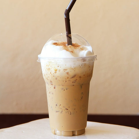 Caramel blended latte