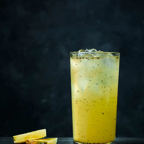 black pepper pineapple lemonade