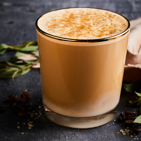 Caramel chai latte