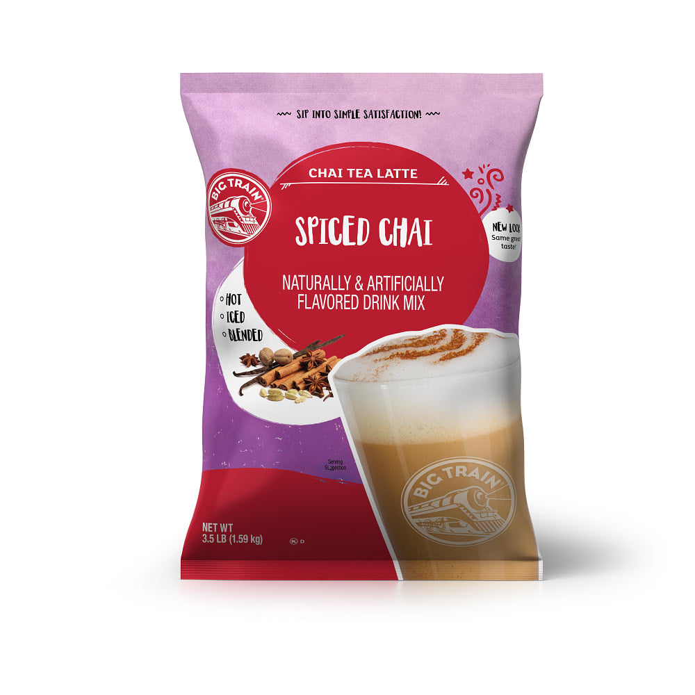 Big Train Spiced Chai Latte Beverage Mix - 4 x 3.5lb