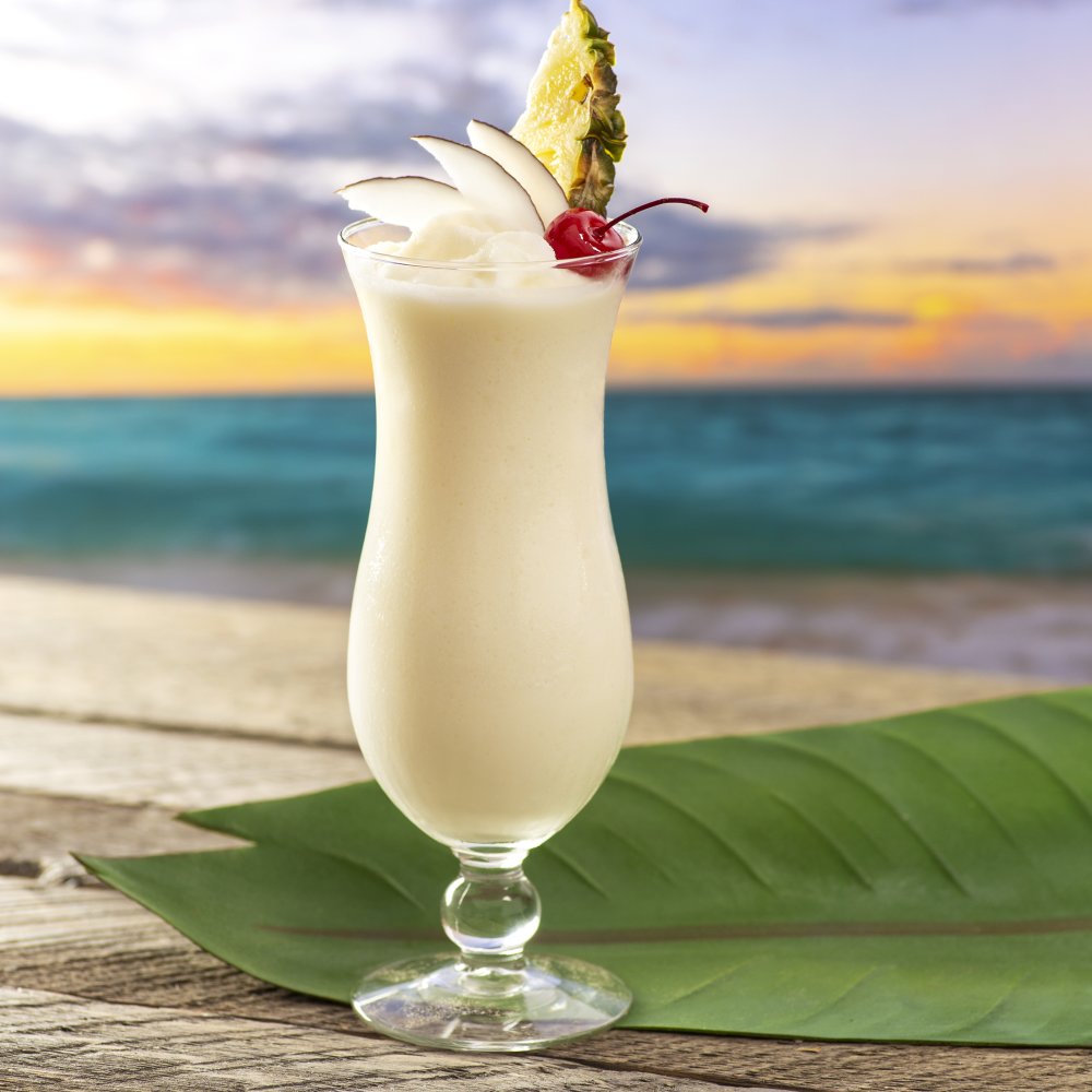 can a pina colada be on the rocks