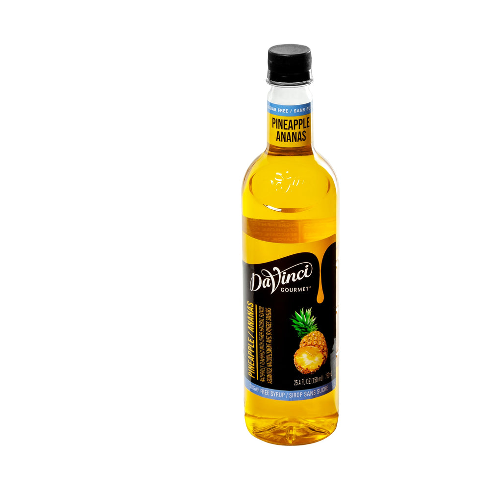 DaVinci Gourmet Sugar-Free Pineapple Syrup - 4 x 750 ml Plastic