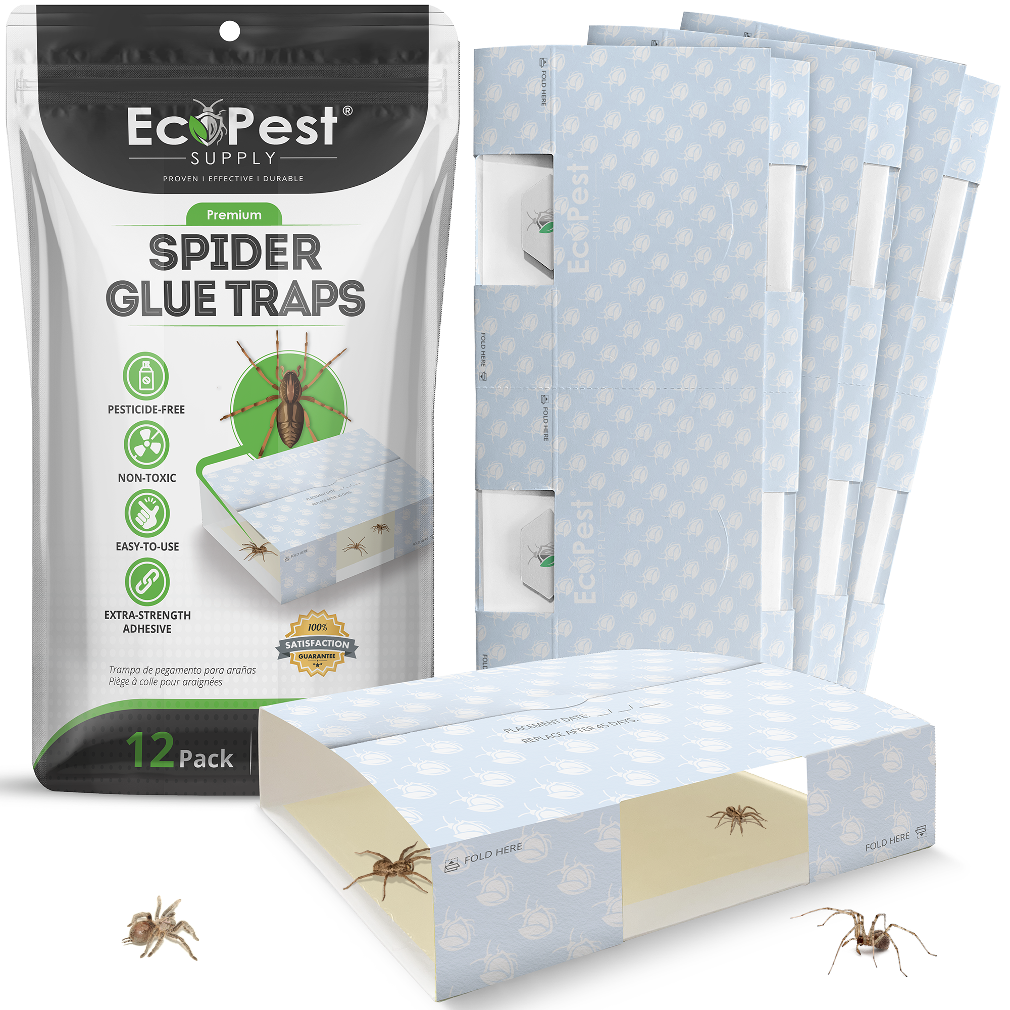 Non-Toxic Crawling Pest & Insect Trap - 6 Pack