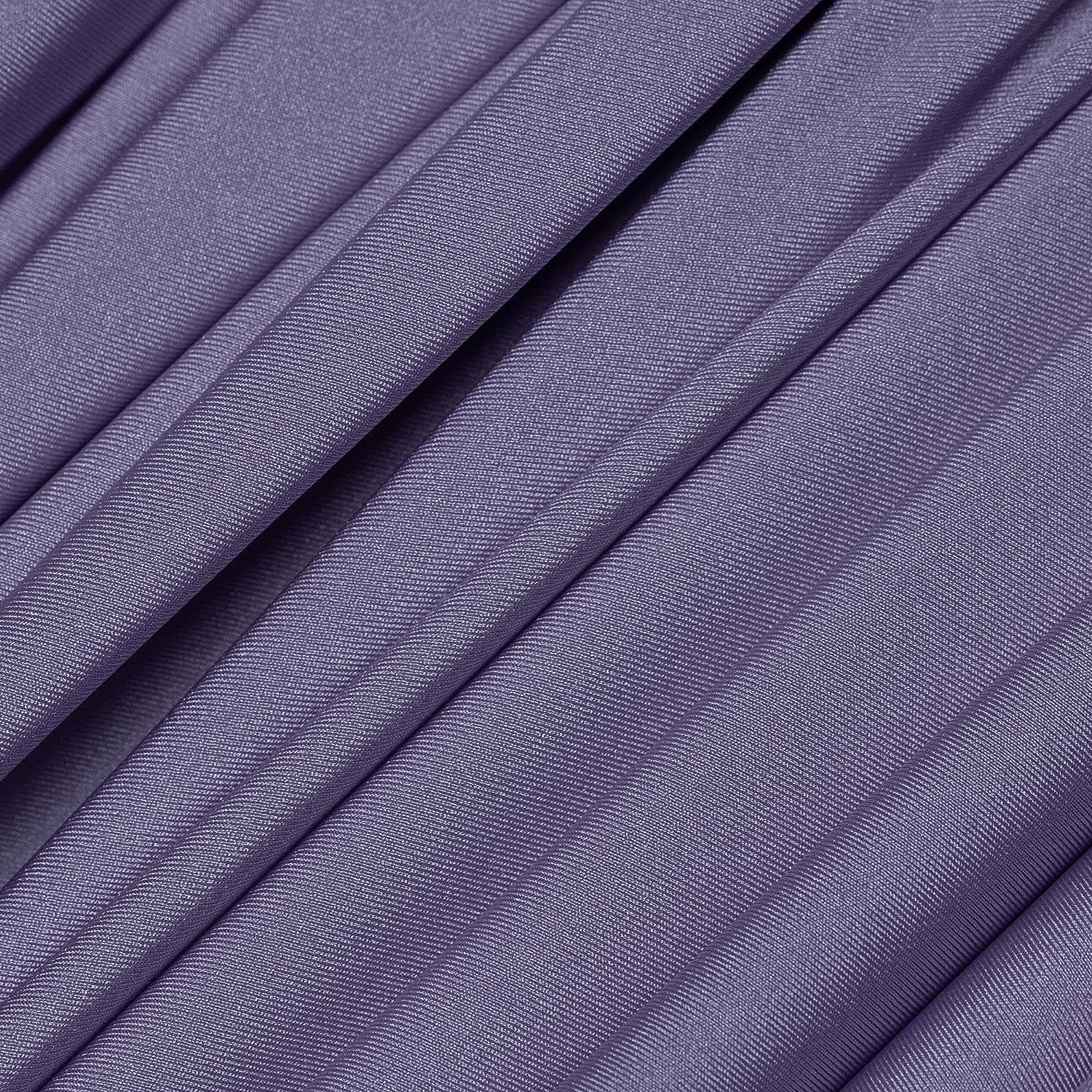 Swimwear Fabric Light Violet Spandex Fabric Material Nylon Spandex