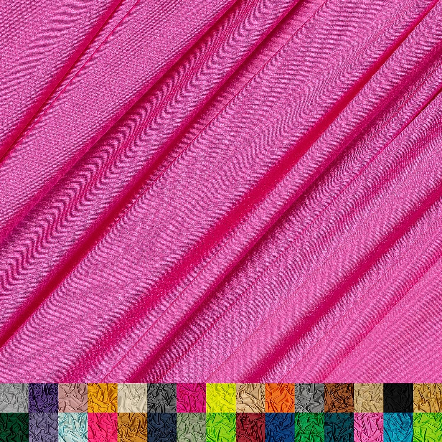 Light Pink Luxury Nylon Spandex Fabric By The Yard