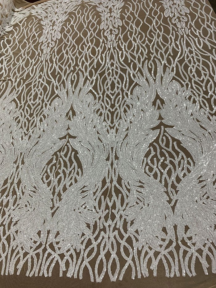 Champagne Stretch Lace