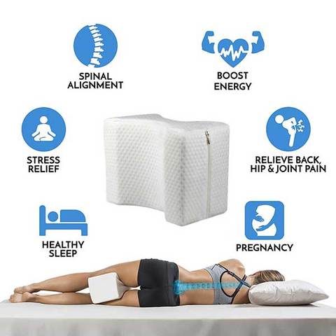 ComforLife™ Memory Foam Hip Alignment Leg Pillow