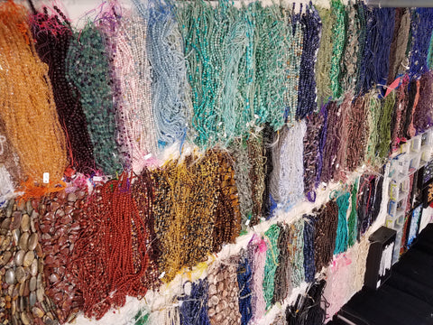 beads hanging