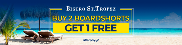 Bistro St. Tropez Mens Boardshorts Australia