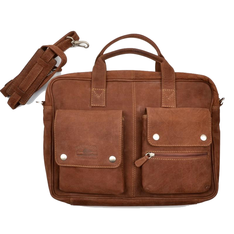 GreenLand Buffalo Briefcase/Laptop Bag – Leot James