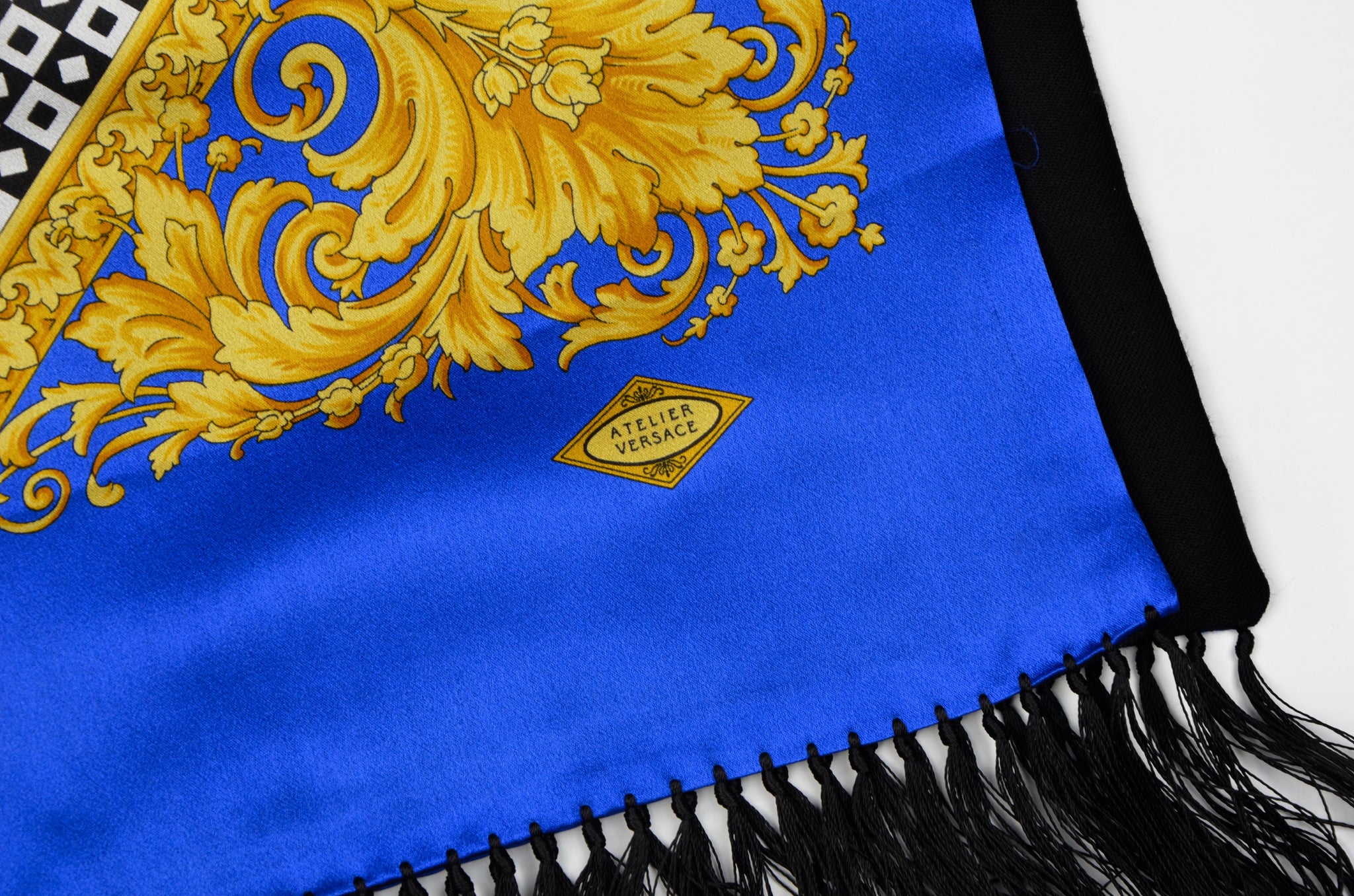 atelier versace silk scarf