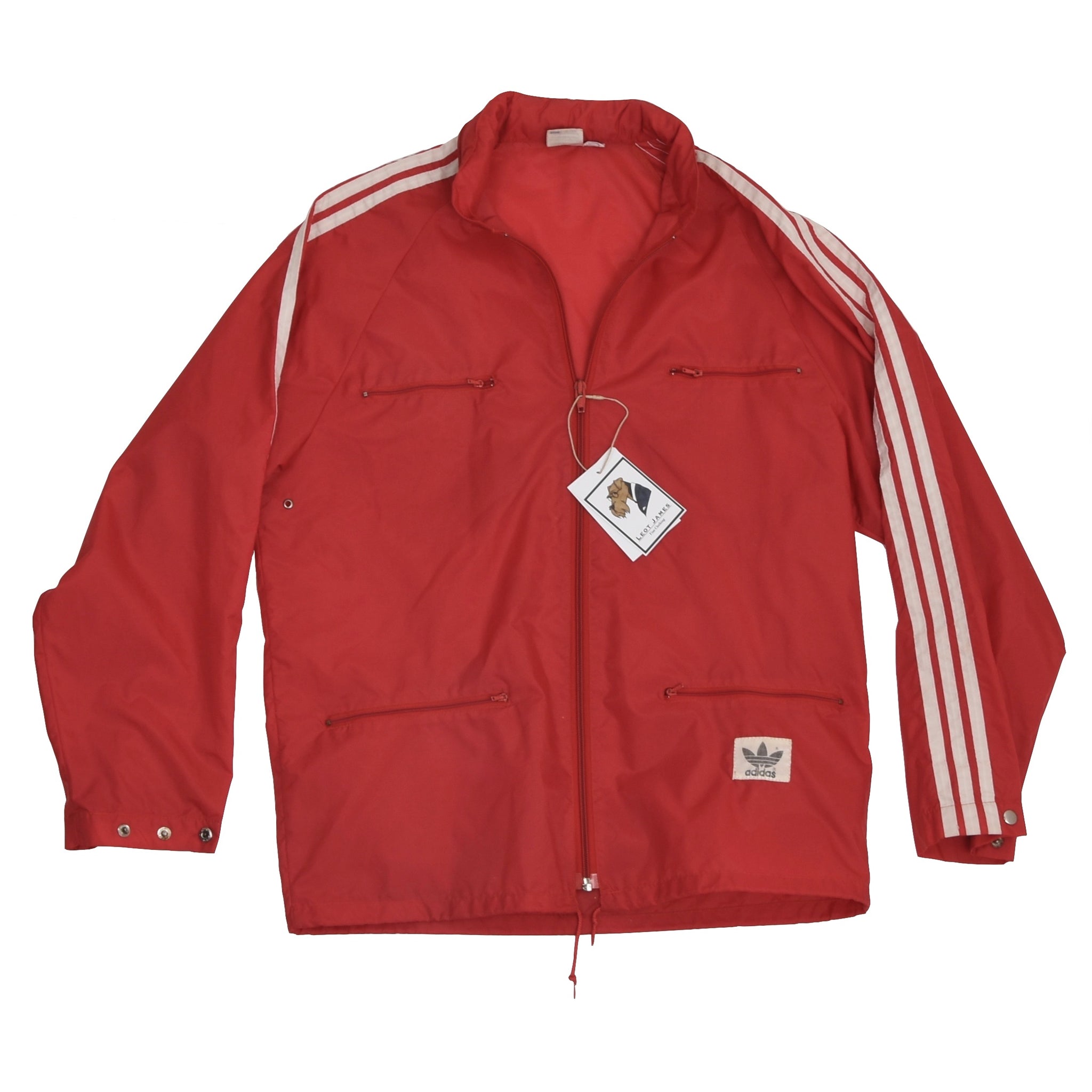 red adidas rain jacket