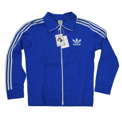 Vintage Adidas Track Jacket Size D6 - Blue