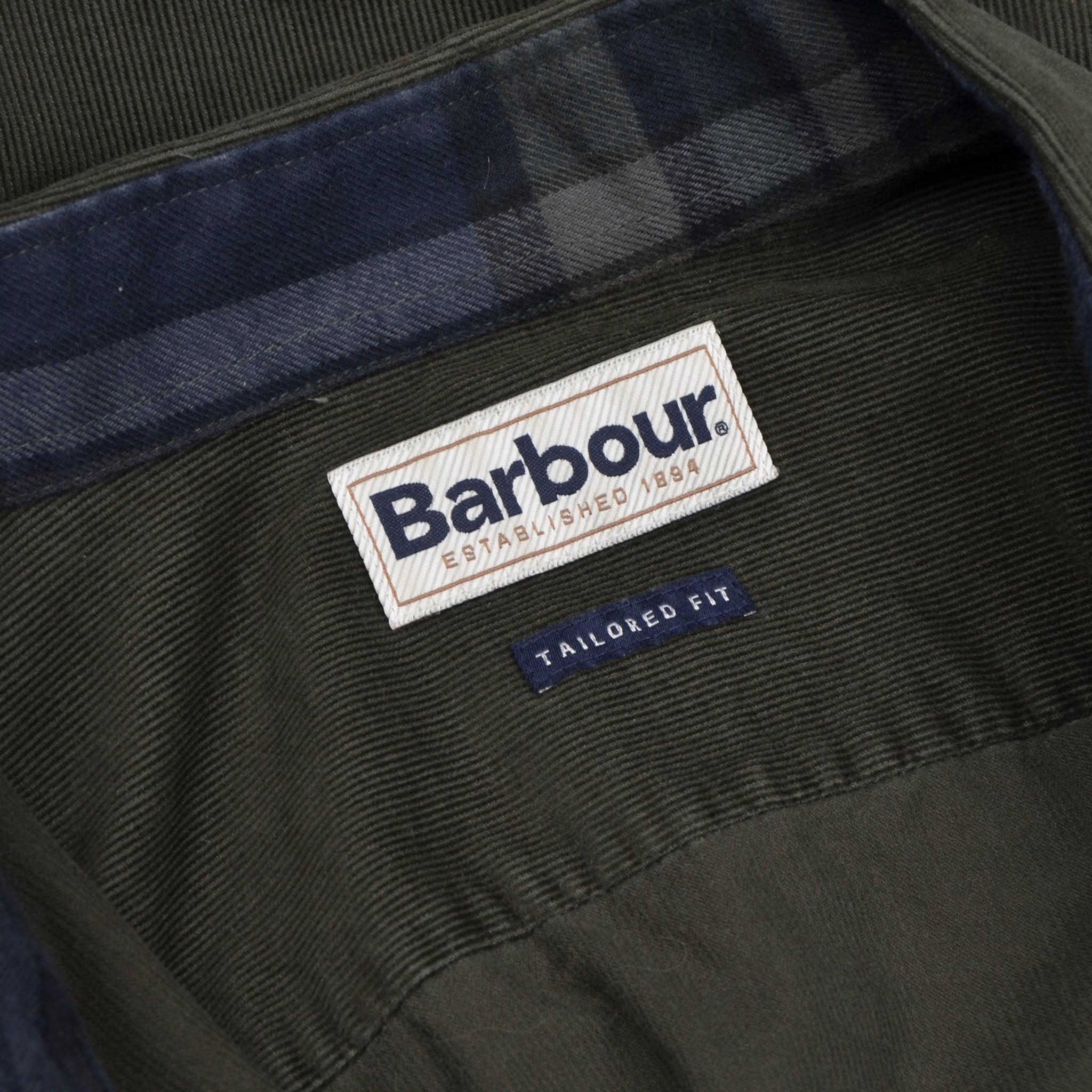 barbour shirt xl