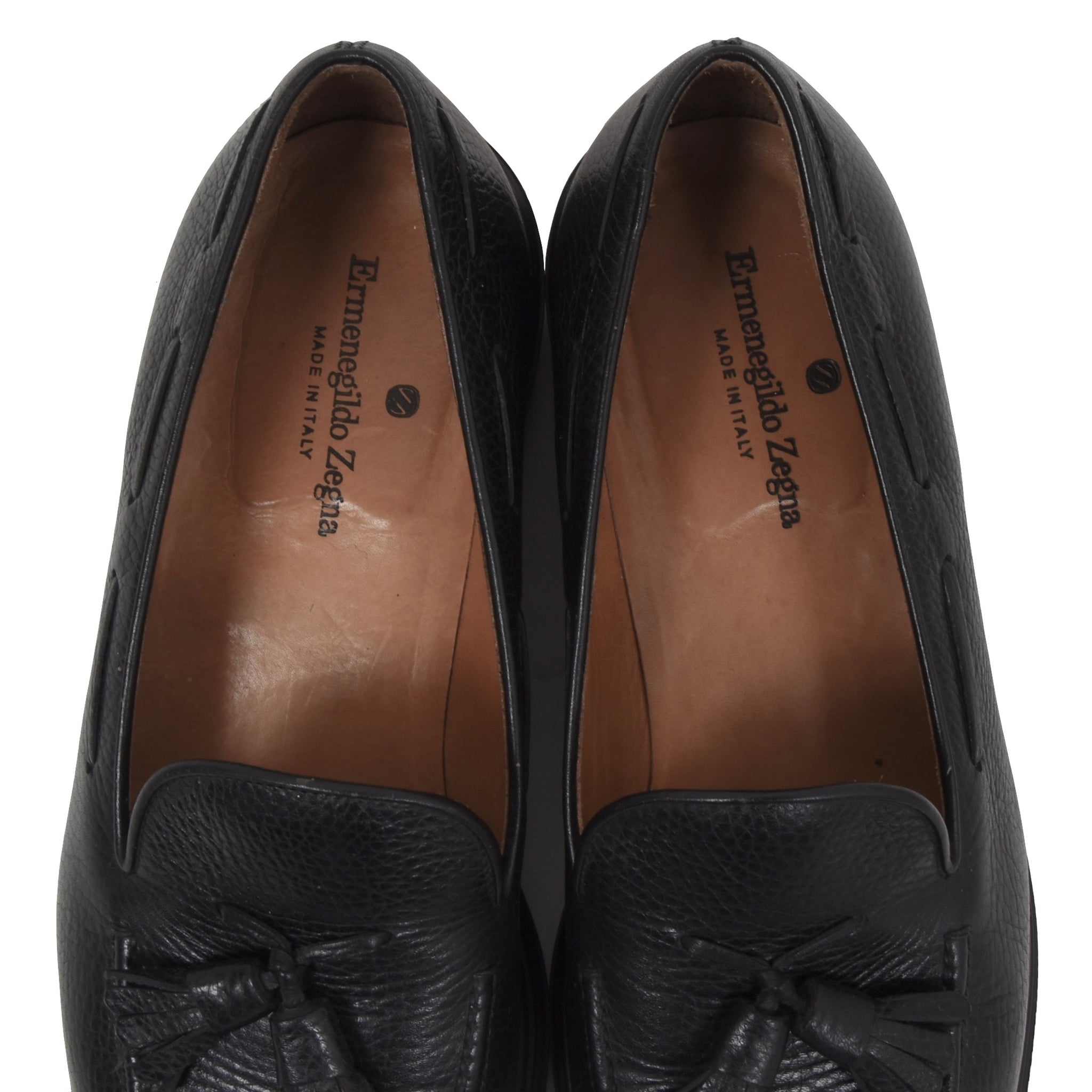 black loafers size 4
