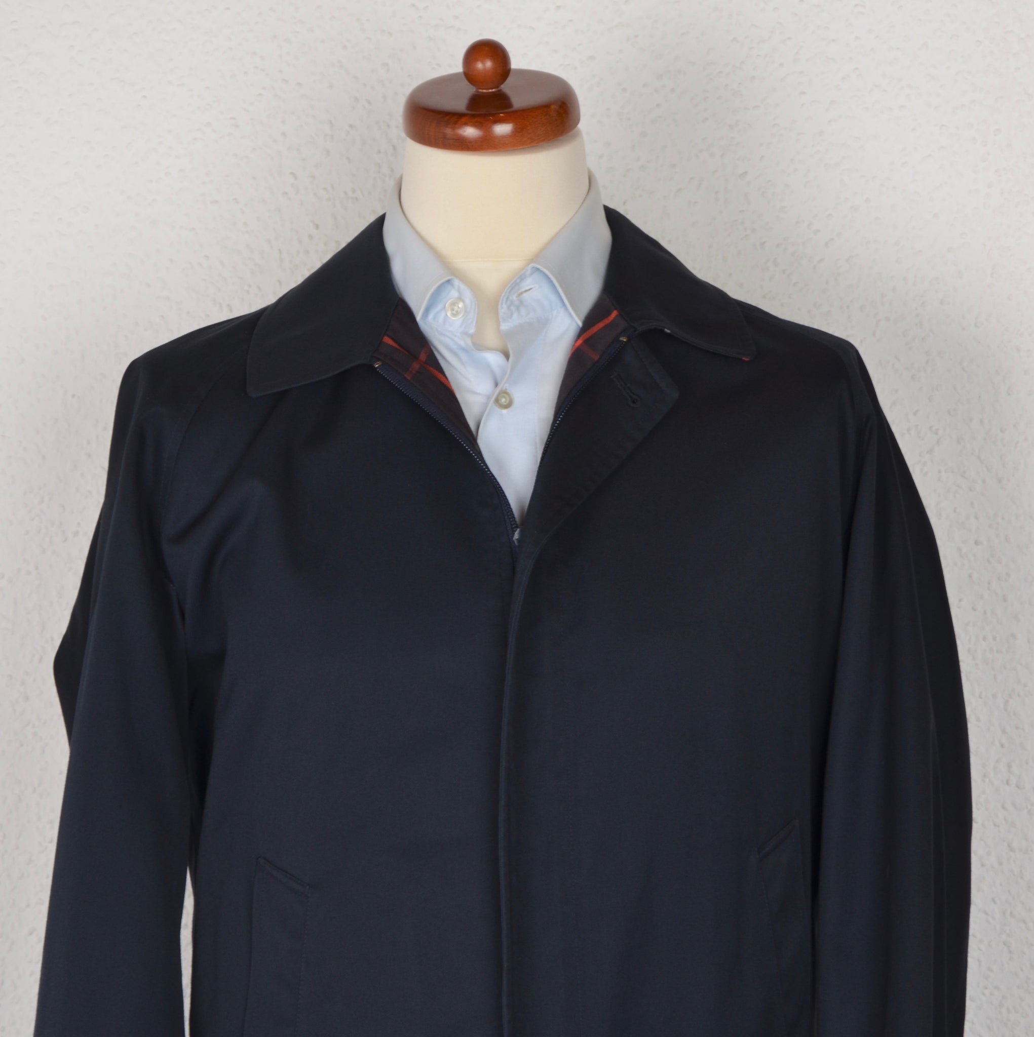 Vintage Burberry Harrington Jacket Size - Navy James