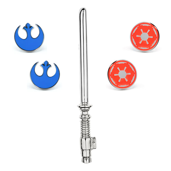 Light Laser Sword + Rebel Emblem + Empire Emblem