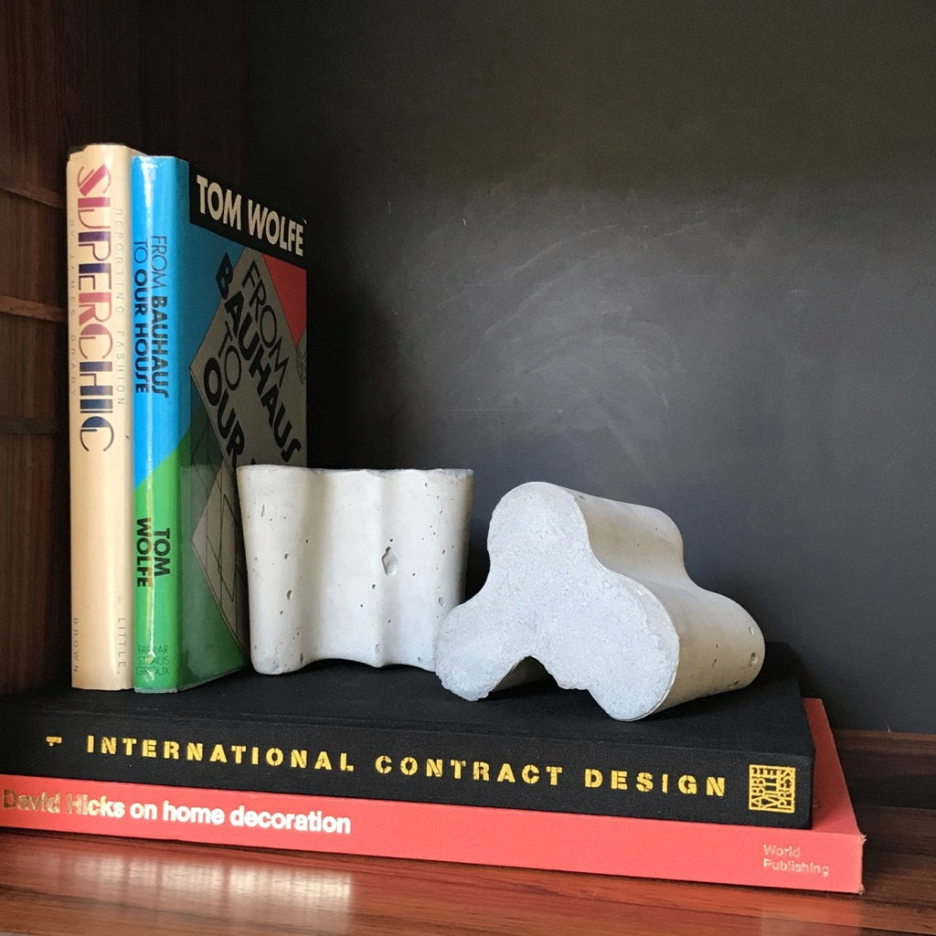 cement bookends