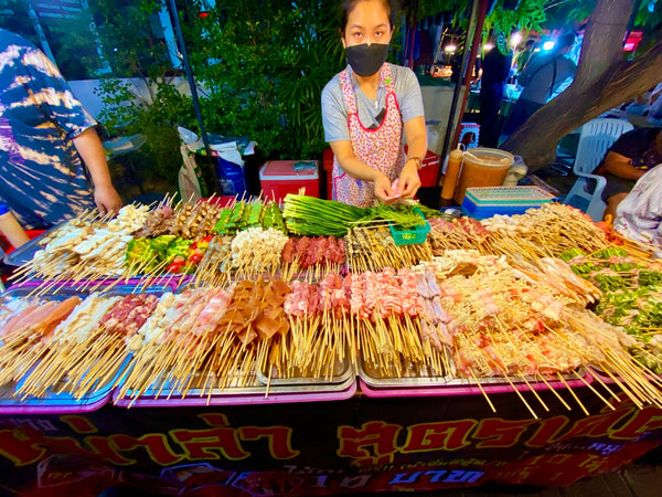 Stand auf dem Sunday Nightmarket