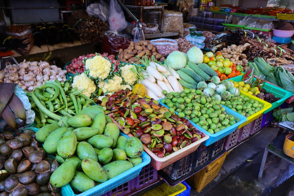 Gemüsestand in Phuket Old Town
