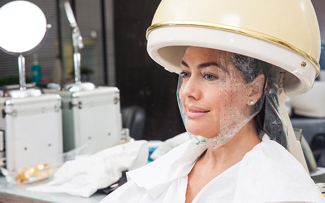 Hairdresser is Using Nano Mist Hair Treatment Streamer Machine Modern  Equipment for Young Happy Asian Beautiful Caucasian Woman Stock Image   Image of asian business 213722771