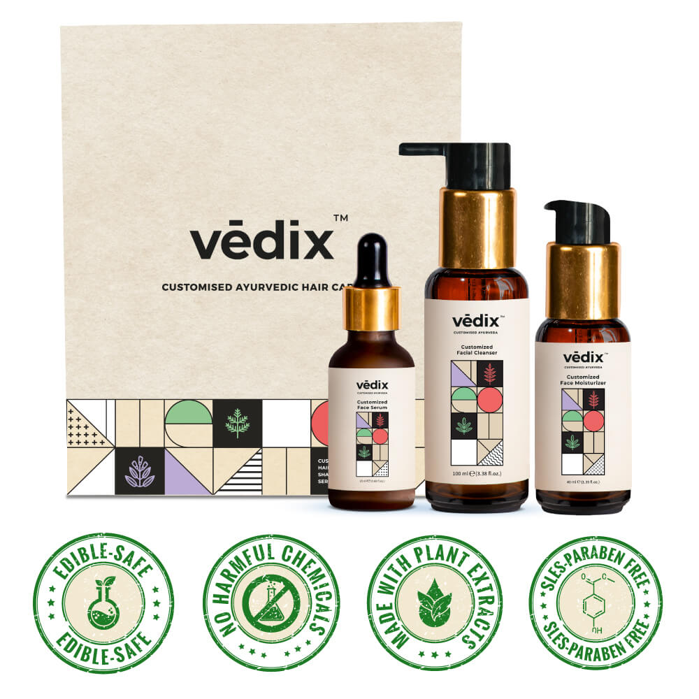 Indias 1st Customized Ayurvedic Hair  Skin Care Regimen  Vedix