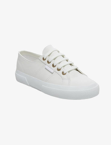 Nappa Leather Classic Sneaker in White 