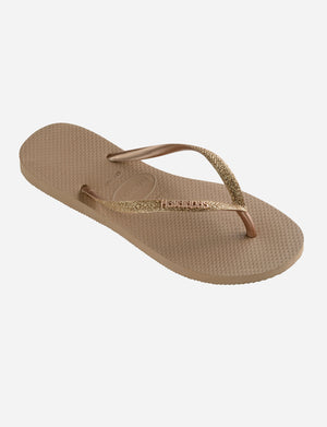 havaianas gold glitter