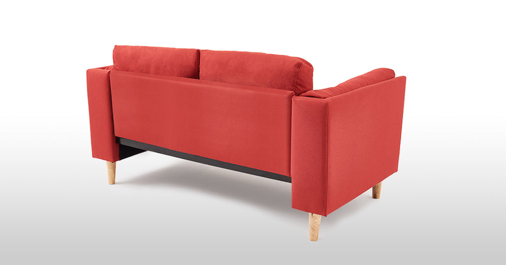 Red_2 Seater Sofa 