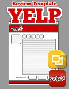 send email for yelp review template