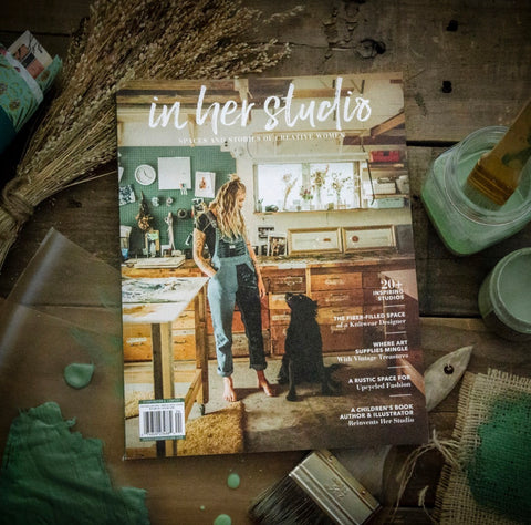 Image of "In Her Studio" magazine cover